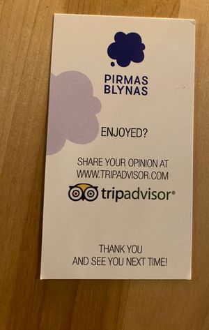  at Pirmas Blynas in Vilnius