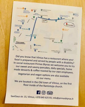  at Pirmas Blynas in Vilnius