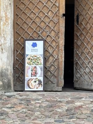 What delights await us    at Pirmas Blynas in Vilnius