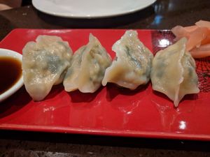 Dumplings at Ren Dao Asian Vegetarian in Elsternwick
