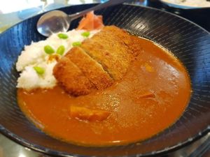 Katsu curry at Ren Dao Asian Vegetarian in Elsternwick