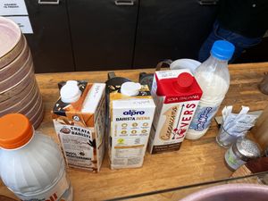 Veggy milk  at Momo in Milan