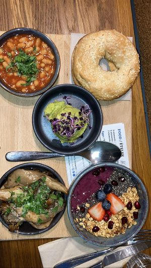 My dishes   at Pantry Brunch & Coffee in Budapest