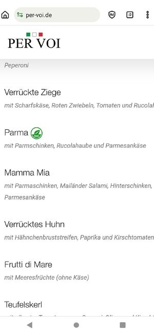 Seit wann sind Parmschinken und Parmkäse vegan??? at Restaurant da noi Cucina Italiana in Dusseldorf