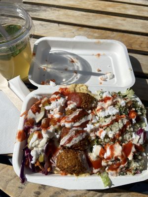   at Moorish Falafel Bar in Norwich