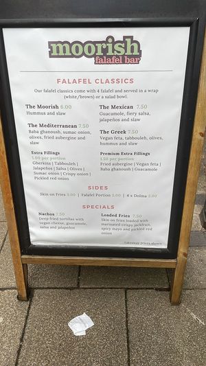 at Moorish Falafel Bar in Norwich