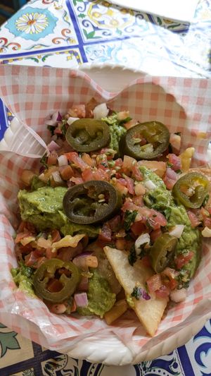 Nachos (small) at Moorish Falafel Bar in Norwich