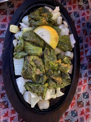 Safari with vegan meat   at Restaurant Kathmandu II in Benalmadena