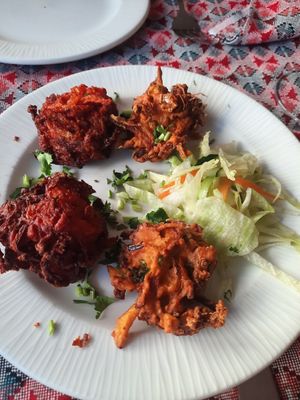 Tempura starters, we chose these as a part of a menu at Restaurant Kathmandu II in Benalmadena