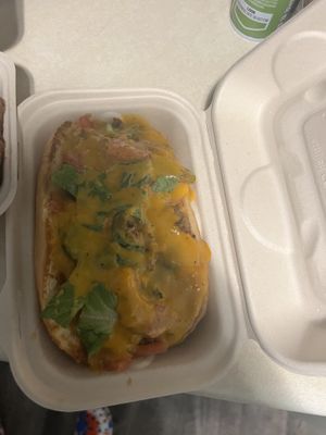 Nae Nae Philly add tomato and lettuce   at Sweet Vibes - Pop up in Hazelwood