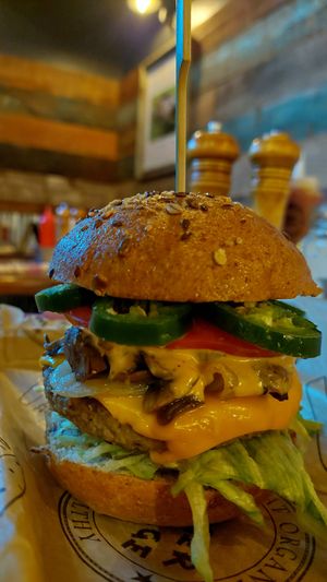  at Burger Village - Church Street in New York City