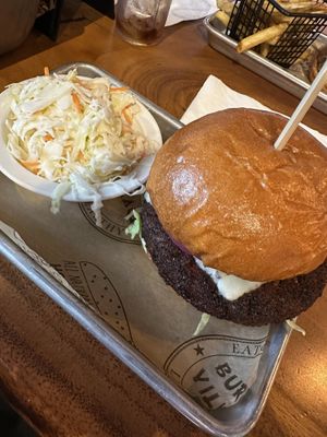   at Burger Village - Church Street in New York City