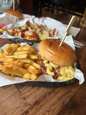 Dirty Diana burger   at Rabbit Food @ Meadows Tap in Edinburgh
