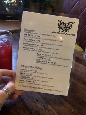   at Rabbit Food @ Meadows Tap in Edinburgh