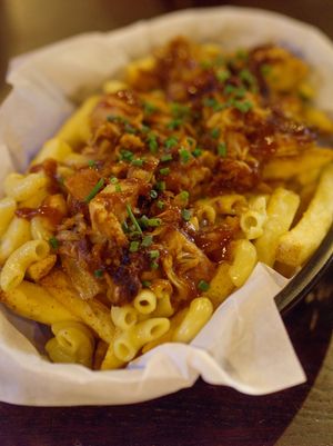 Dirty fries at Rabbit Food @ Meadows Tap in Edinburgh