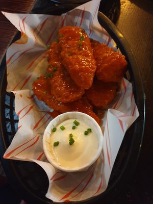 Buffalo "chicken" at Rabbit Food @ Meadows Tap in Edinburgh
