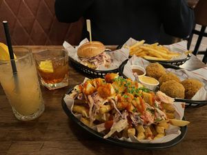 Such tasty food, just disappointed I couldn’t eat it all!!   at Rabbit Food @ Meadows Tap in Edinburgh