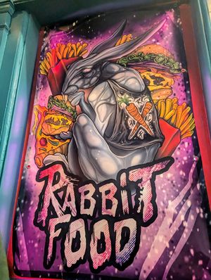 🐰🥕 at Rabbit Food @ Meadows Tap in Edinburgh