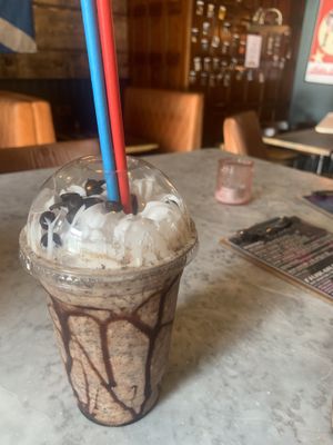 Mint choc chip milkshake   at Rabbit Food @ Meadows Tap in Edinburgh