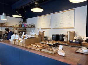Indoor area at The Exploding Bakery in Exeter