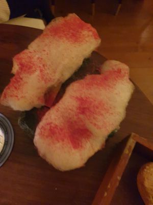 Cotton candy with chestnuts at Mini Bar - José Avillez in Lisbon
