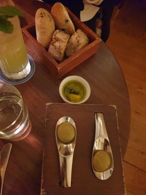 The bread is really really good at Mini Bar - José Avillez in Lisbon