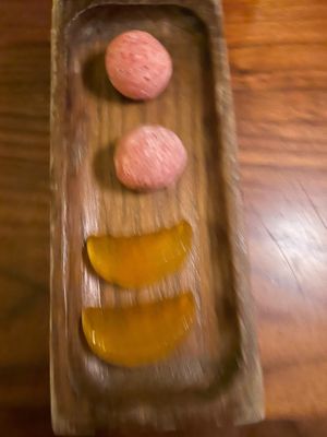 Final sweet of the night at Mini Bar - José Avillez in Lisbon