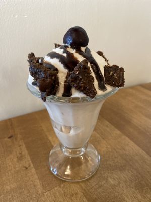 Brownie sundae  at Goji Berry in Phoenix