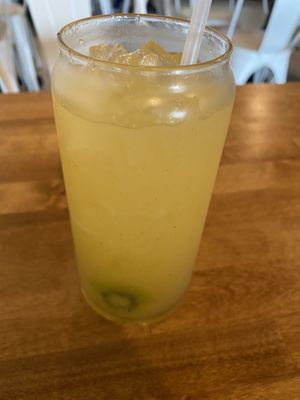 Large pineapple kiwi refresher  at Goji Berry in Phoenix