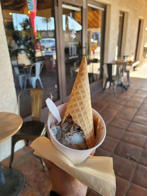 Mint chip ice cream to-go! at Goji Berry in Phoenix