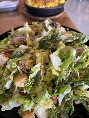 Best Caesar salad in the valley! Goes perfect with their Mac and cheese!  at Goji Berry in Phoenix
