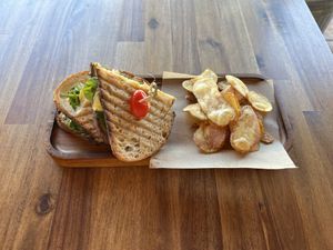 pesto panini  at Goji Berry in Phoenix
