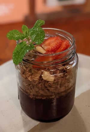 Chocolate mousse at TRu in Kerobokan Kelod