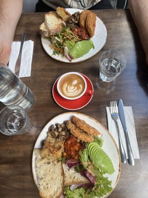 Vegan viking breakfast  at Nourish in Kuala Lumpur