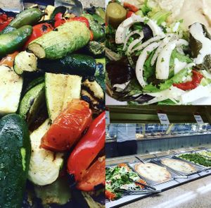 This is my favorite dish along with the cauliflower! at Dimassi's Mediterranean Buffet in Austin