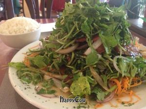 Satan and watercrest ! at Miss Saigon Bistro in Coral Gables