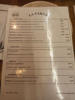  at Seni Gastrobar in Sevilla