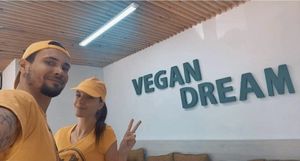 Owners  at Vegan Dream in Timisoara