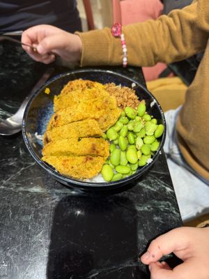 Child donburi 5.9€  at Komesu in Angers