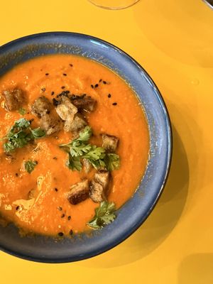 Gazpacho   at La Fabuleuse Cantine in La Rochelle