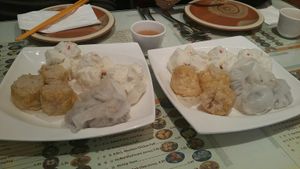 Dim Sum Combo Plate at Big Lantern in San Francisco