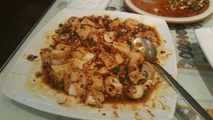 Sweet and Sour Tofu at Big Lantern in San Francisco