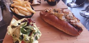 cheese steak at Jock's Grill House in Kirkcaldy