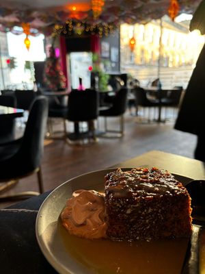 Sticky toffee cake   at Jock's Grill House in Kirkcaldy