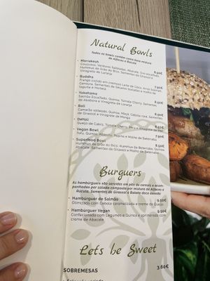 Ementa  at Green Buddha in Vila Real De Santo Antonio