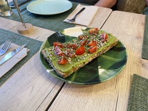 Bruschetta   at Green Buddha in Vila Real De Santo Antonio