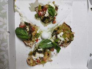 Bruschetta at Paneólio Pizza Bar in Caldas Da Rainha