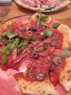 Pizza Rossa at Paneólio Pizza Bar in Caldas Da Rainha