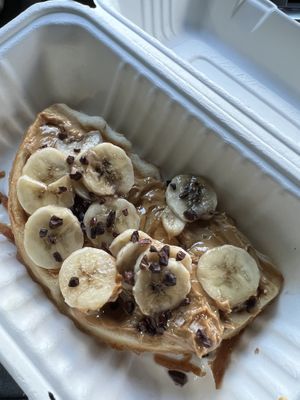 Junior waffle   at Pure Vegan Cafe in Durham