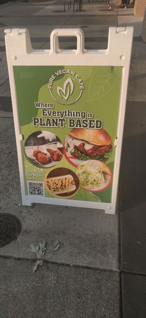  at Pure Vegan Cafe in Durham